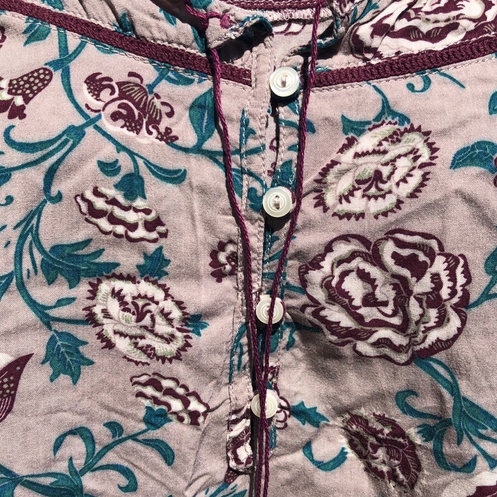 Rose design tank top